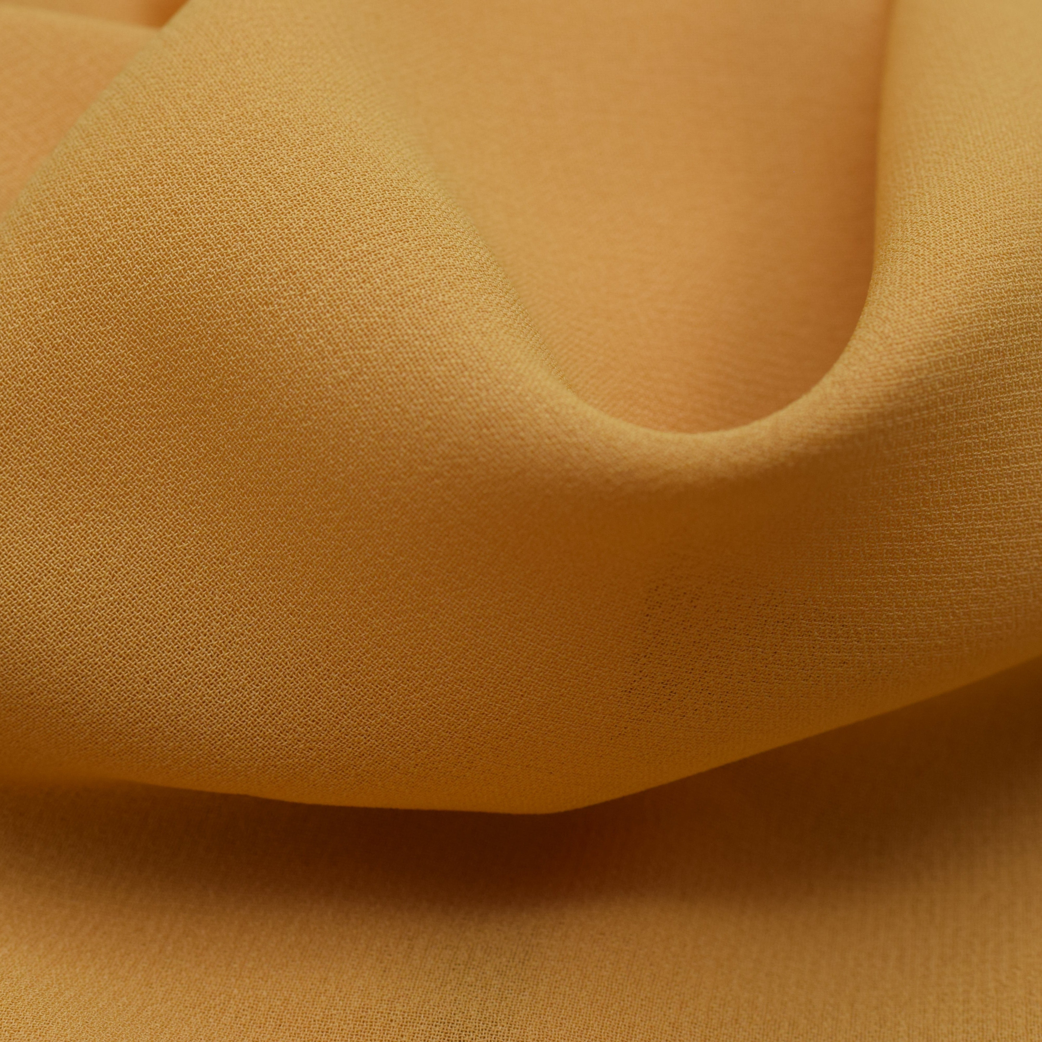 Mustard Georgette - 5 Yards