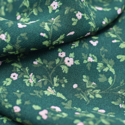 Forest Roses Georgette - 3 Yards